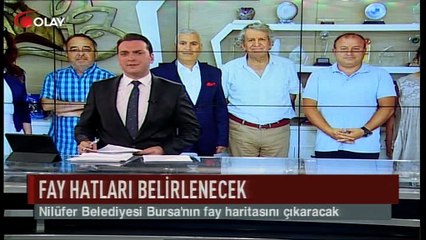 Bursa'nın fay haritası çıkarılacak (Haber 20 07 2017)