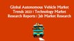 Global Autonomous Vehicle Market Trends 2023 | Technology Market Research Reports