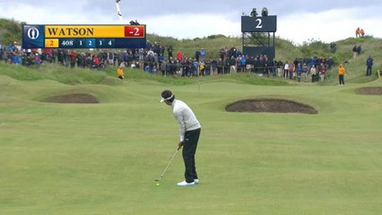 Golf - The Open - Bubba Watson au scalpel