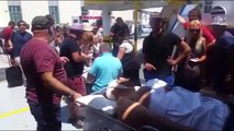 Kos'ta Depremde Yaralanan Vatandaş Ambulansla Hastaneye Kaldırıldı