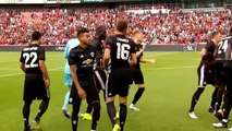 ROMELU LUKAKU vs Real Salt Lake | First Goal For Manchester United 2017 (HD)