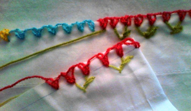 Bordar pequeños tulipanes dailymotion.