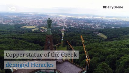 #DailyDrone: Hercules Monument | DW English