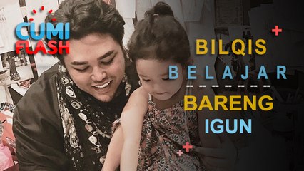 Wow, Bilqis Belajar Desain Sama Om Igun - CumiFlash 21 Juli 2017