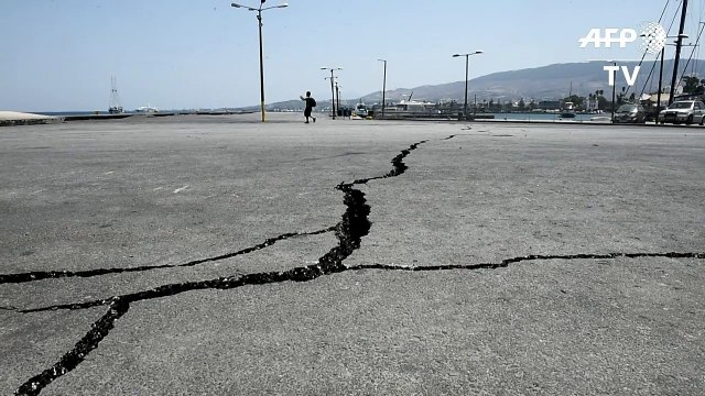 Quake kills two tourists on Greek holiday island