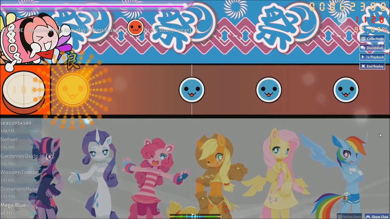Osu! My little pony Tomodachi wa Mahou