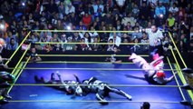 Psycho Clown y La Parka vs Murder Clown y Monster Clown en la Arena Neza