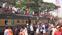 Jayantika Express Train Left Tongi at Ijtema Day in 4K