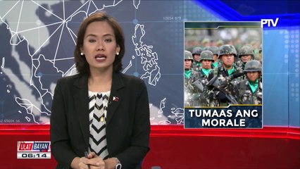 Morale ng mga sundalo sa Marawi, tumaas kasunod ng pagbisita ni Pangulong Duterte