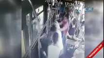 Otobüsün yolunu kesip askerleri bayıltana kadar dövdüler