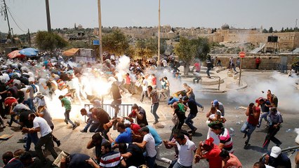 مقتل فلسطيني وجرح العشرات بالرصاص الإسرائيلي في مواجهات جمعة الغضب
