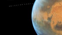 La petite lune Phobos immortalisée autour de Mars