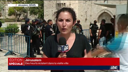 Jérusalem: retour au calme après des affrontements à la mi-journée