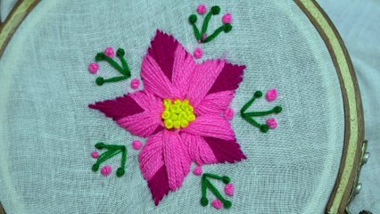 Hand Embroidery : Hand Sewing: Design of Elegant Stitch