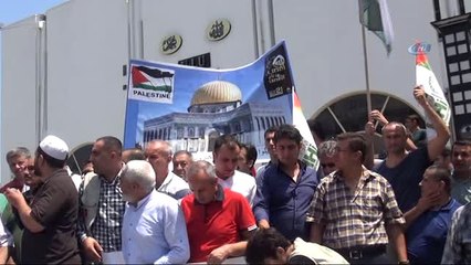 Mescid-i Aksa'nın İbadete Kapatılması Protesto Edildi