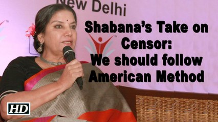 Shabana Azmi’s Take on Censor Board