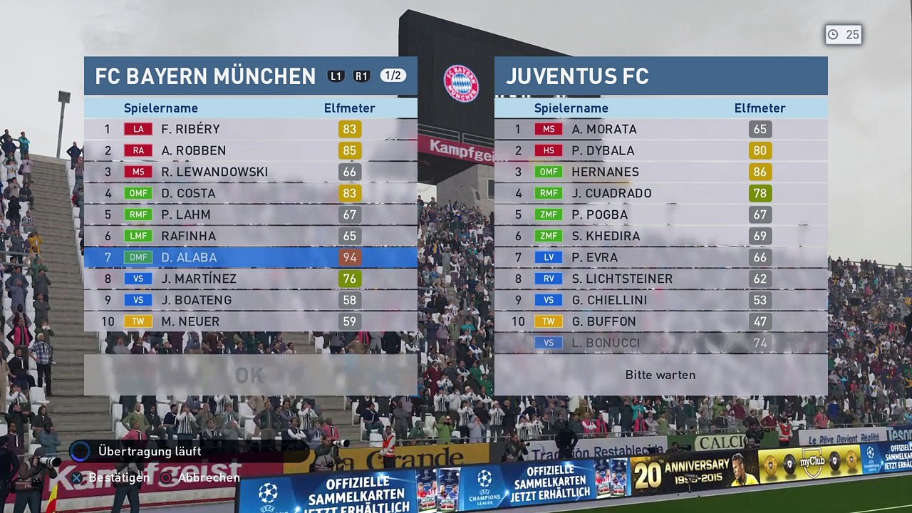 Pro Evolution Soccer 2016 11m FC Bayern