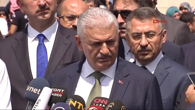 Başbakan Yıldırım: Büyük Bir Deprem Izmir'de Dahi Hissedildi Ufak Tefek Hasarlar Dışında Can...