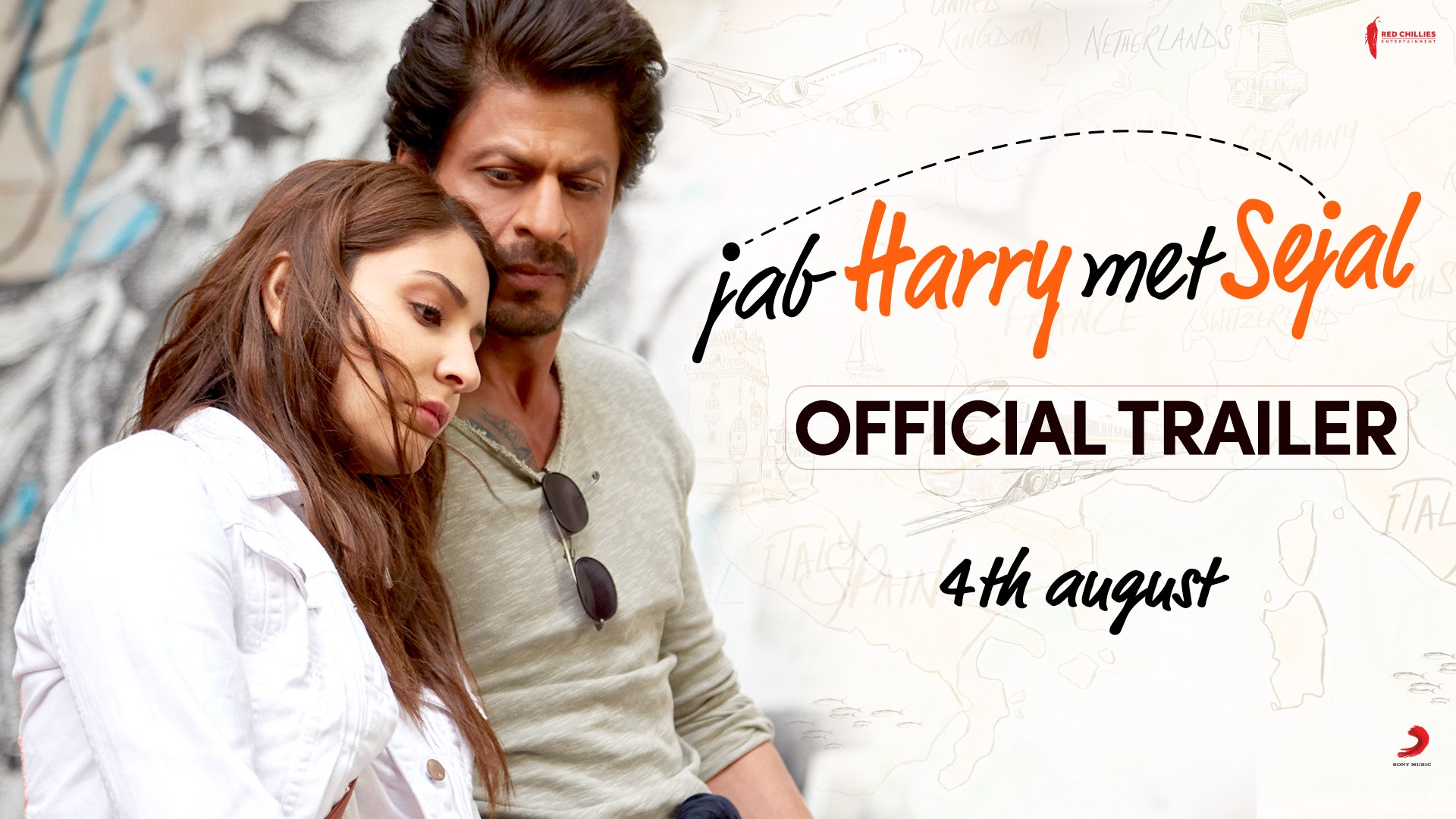 Jab Harry Met Sejal Trailer | Shah Rukh Khan, Anushka Sharma | Releasing  August 4, 2017 - video Dailymotion