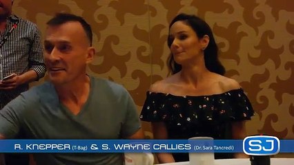 Prison Break: Sarah Wayne Callies and Robert Knepper talk Season 5 | Comic Con 2016