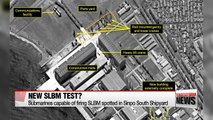 Chance of more SLBM launches rising with N. Korean submarines detected at Sinpo South Shipyard