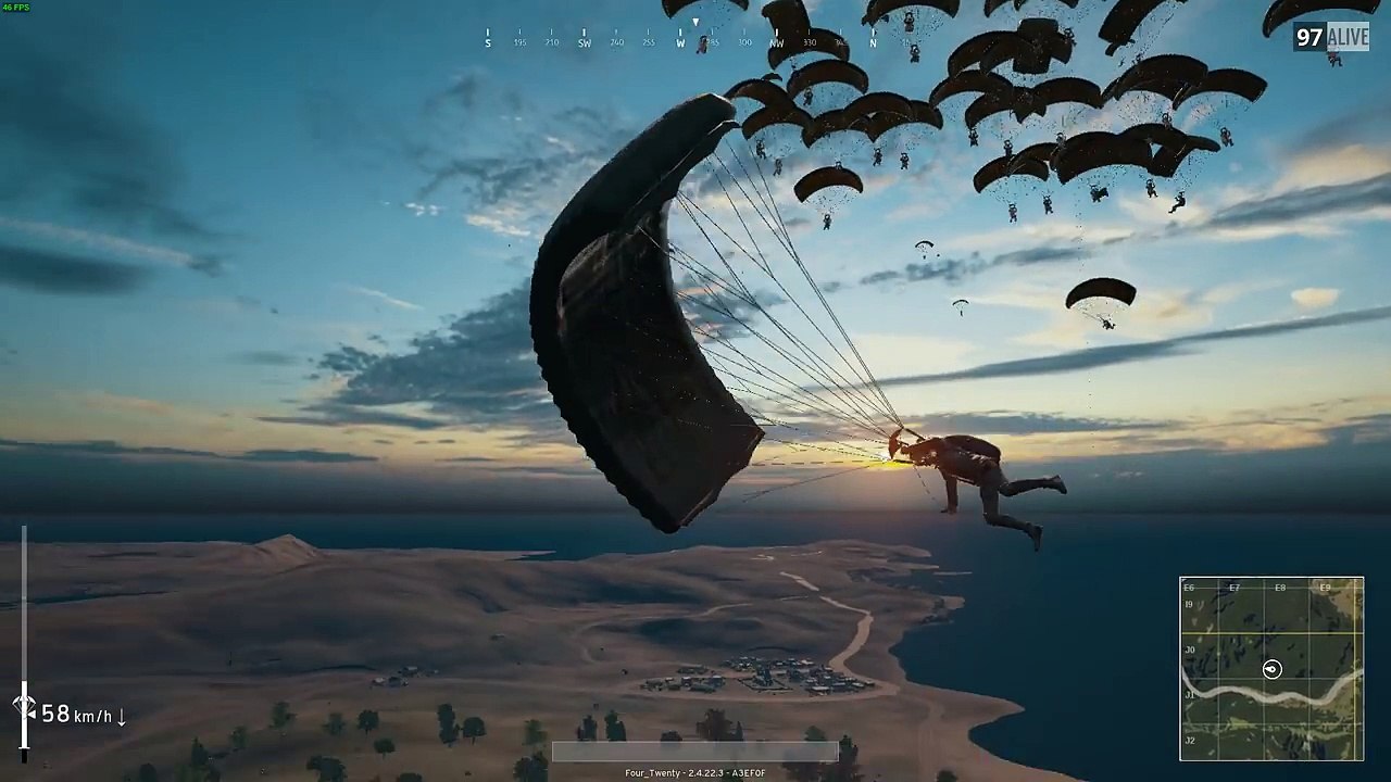 PlayerUnknown's Battleground : un important bug éjectant les joueurs de l'avion se termine en rixe au sol