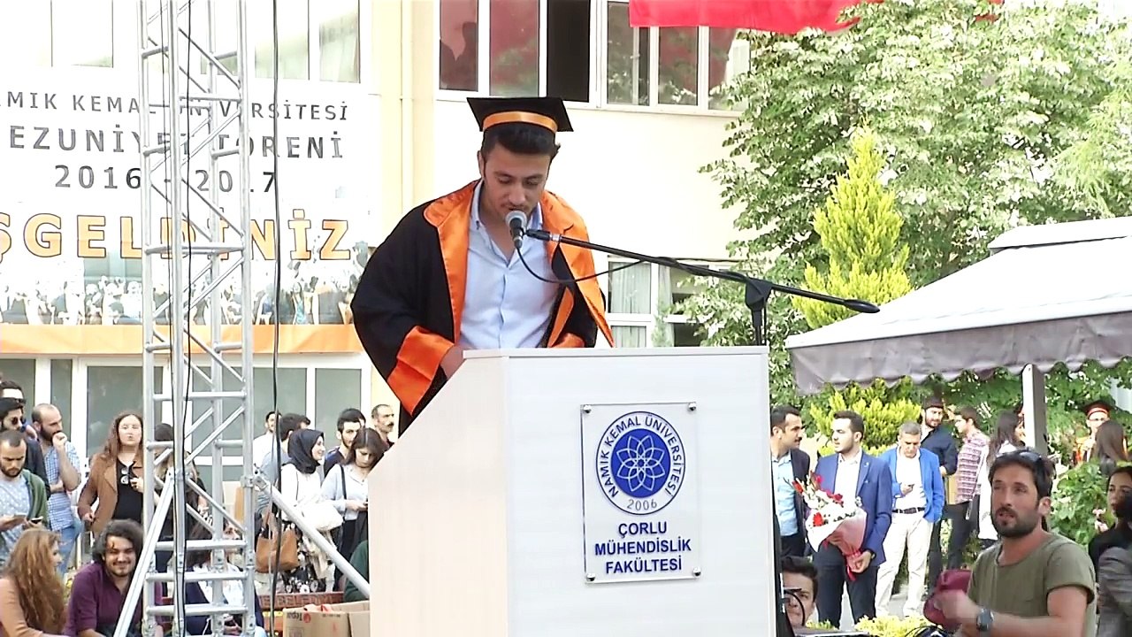 Mezuniyet Töreni - Çorlu Mühendislik Fakültesi 2016-2017 Akademik Yılı - Part1