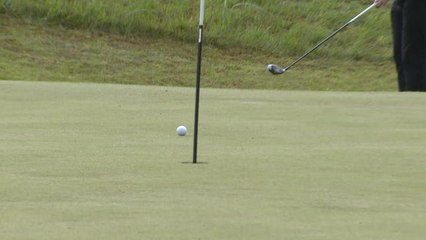 Golf - The Open - Kim approche au bois 3