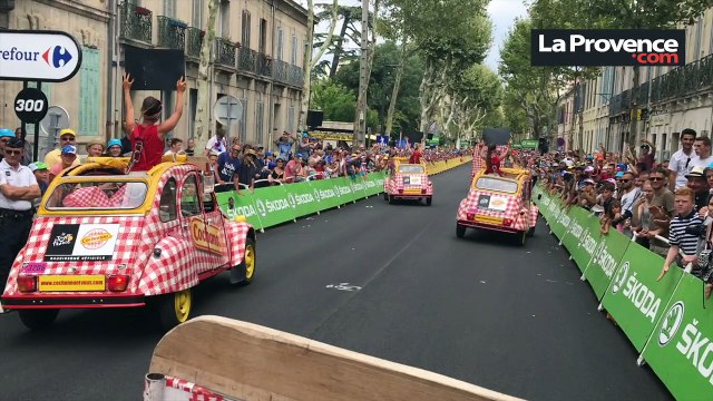 Tour de France à Salon : la caravane publicitaire est là