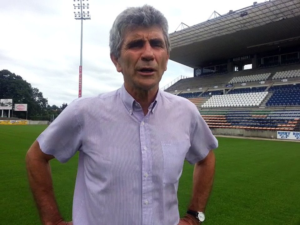 Agen : Jean Dionis évoque l'avenir du stade d'Armandie