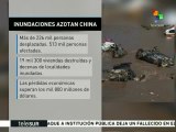 China: más de 220 mil desplazados por las inundaciones en Jilin