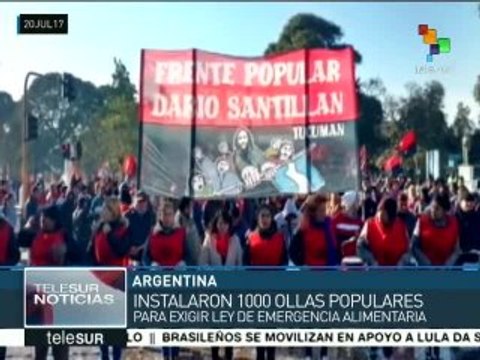 Organizaciones argentinas exigen una Ley de Emergencia Alimentaria
