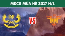 Highlights: GAM vs RF - MDCS Mùa Hè 2017
