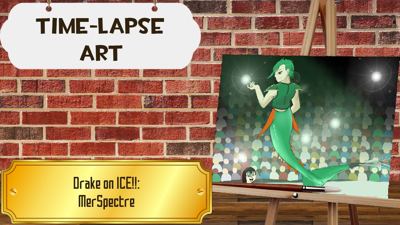 Art Time-Lapse: Drake on ICE!! - MerSpectre