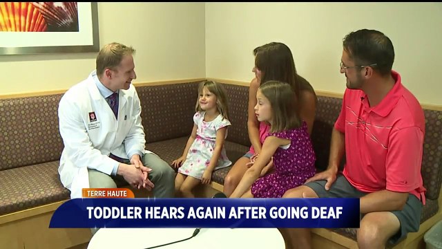 Cochlear Implants Help Toddler Hear Again After Ear Infections Left Her Deaf