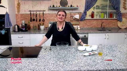 Pratik Lezzetler - Yoğurtlu Patlıcan Salata - Ebru Keskin