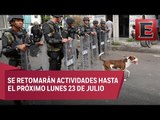 Suspenden clases en escuelas de Tláhuac por narcobloqueos
