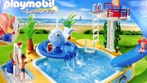 Animales de los niños para fuente divertido niño juego piscina Mar diapositiva juguetes ballena con Playmobil