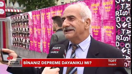 Binanız Depreme Dayanıklı Mı? -  Seyyar Kamera