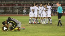 AFC U23: Aksi jaringan Thailand benam Malaysia 3-0
