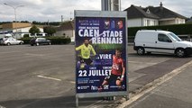 Préparation du match Caen-Rennes
