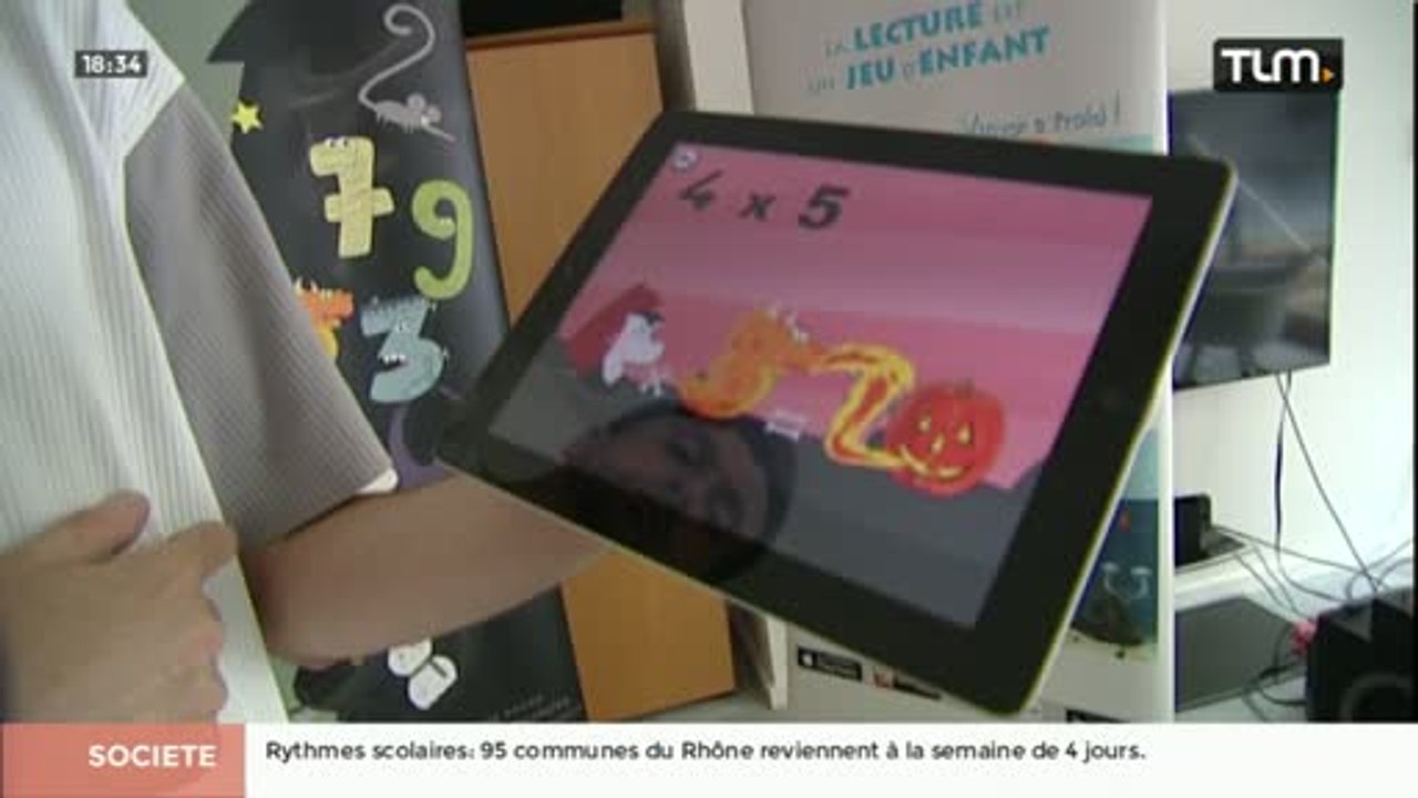 Lyon : Une appli pour apprendre les tables de multiplication
