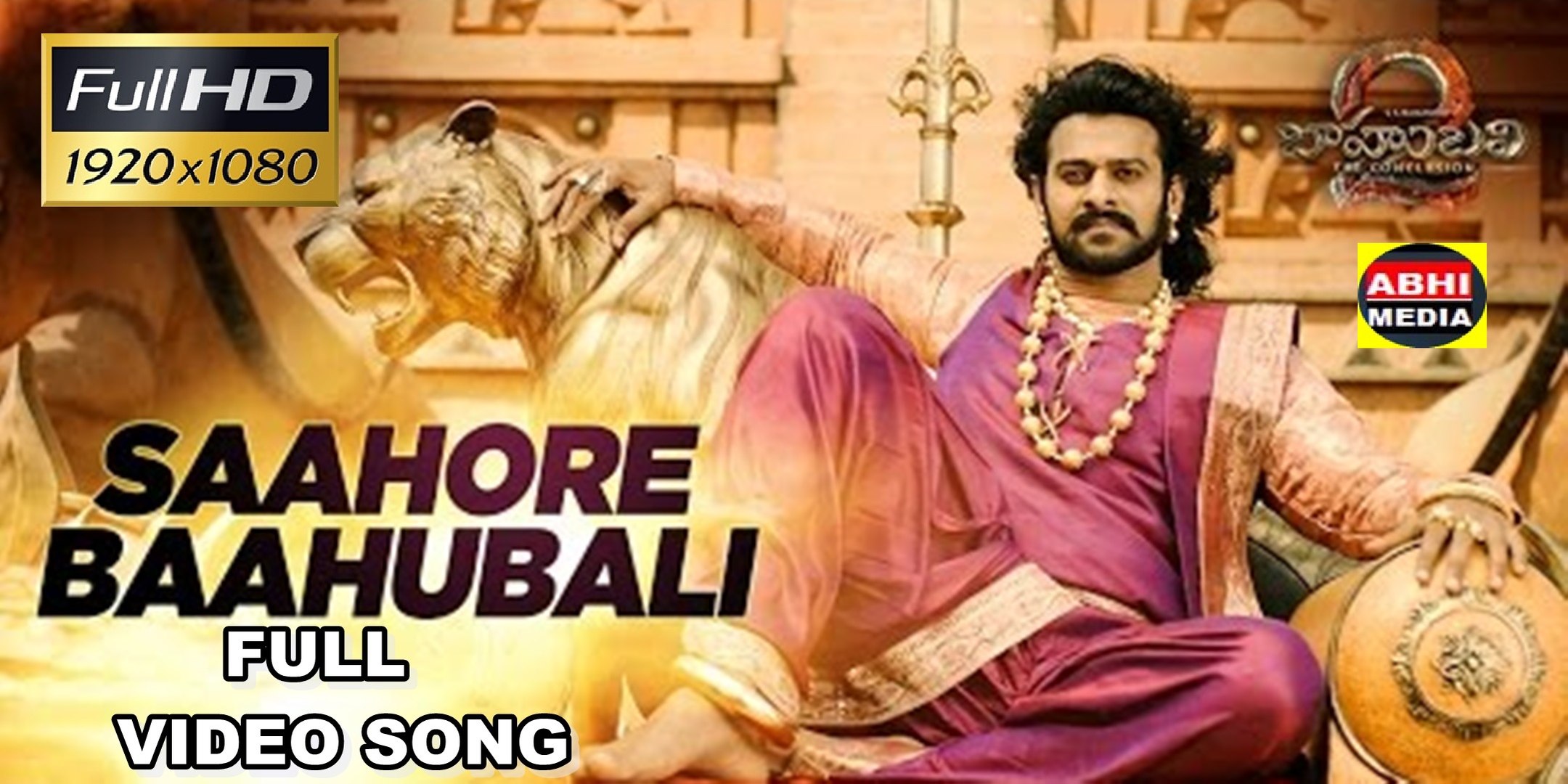 Saahore Baahubali Full Video Song -Baahubali 2 The conclusion Telugu Movie  Prabhas, Ramya Krishna - video Dailymotion