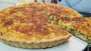 Chicken And Green Onions Quiche چکن اینڈ گرین اونین قیش / Cook With Saima