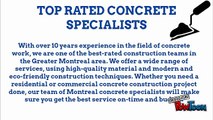 Insulated Concrete Form Montreal