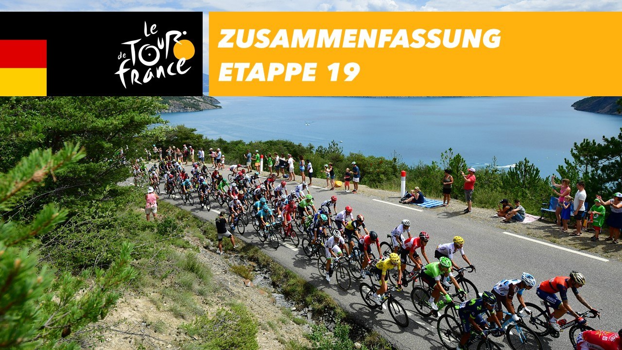 Zusammenfassung - Etappe 19 - Tour de France 2017