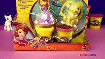 PLAY DOH Sofia The First Tea Party Set Disney Princess Royal Playdough Toy Videos by DCTC