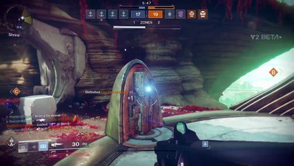 Destiny 2 Beta: Control PvP map comeback/10 kill streak!