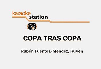Pedro Infante - Copa tras copa (Karaoke)