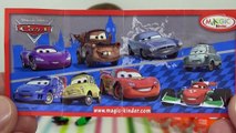 Coches alegría Niños juguetes juguete 1tachka Disney Kinder Dzhoy desembalaje Disney unboxing